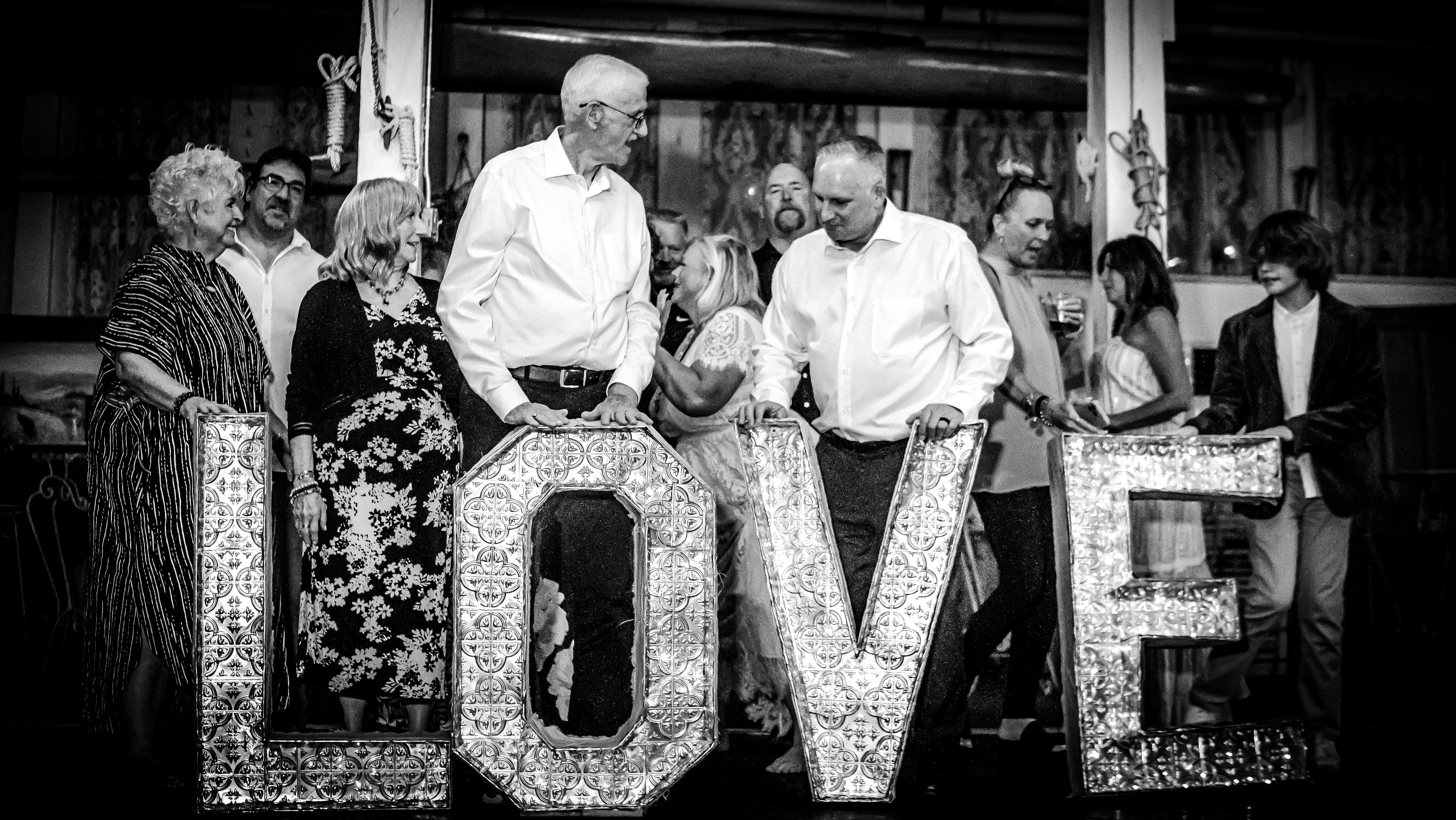 LOVE, in lights